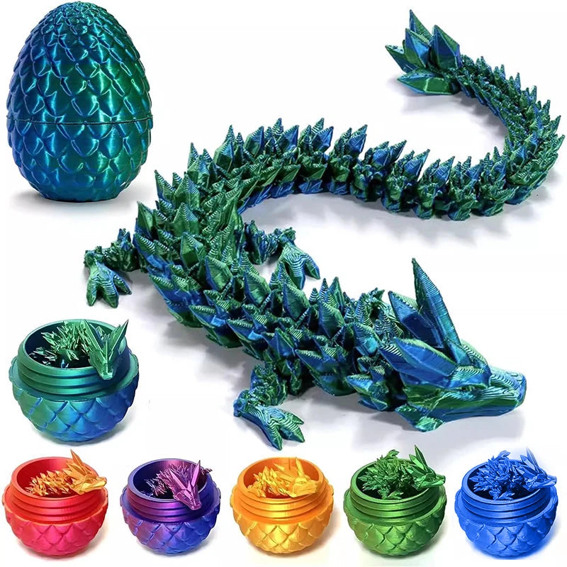 3D Printed Gem Dragon Egg