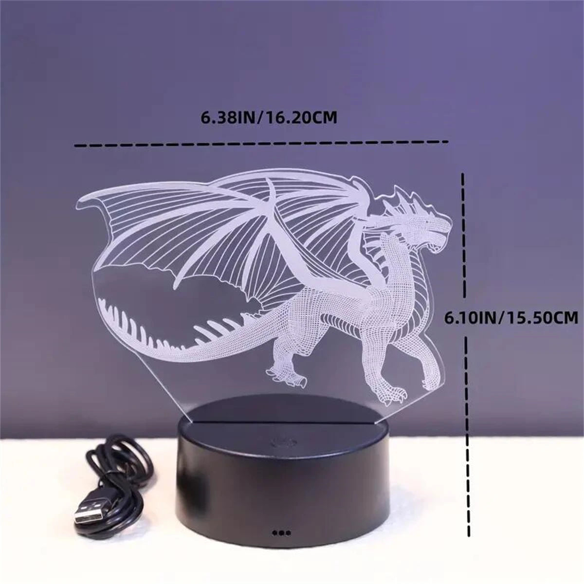 3D Dragon Light